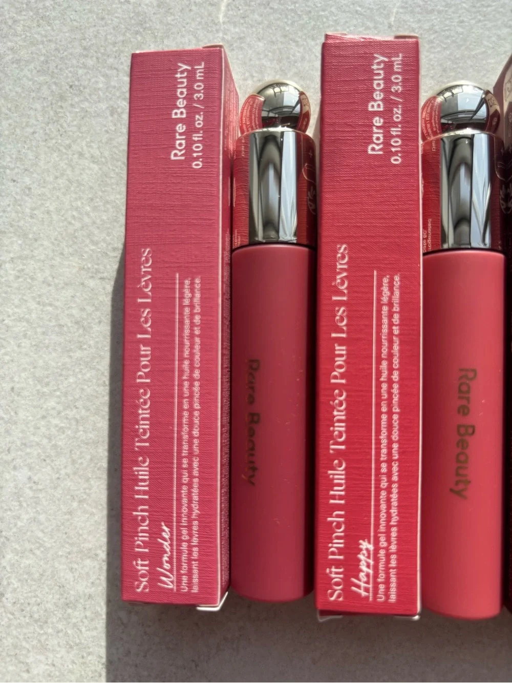 Rare Beauty set of 5 Tinted Lip Oil NIB